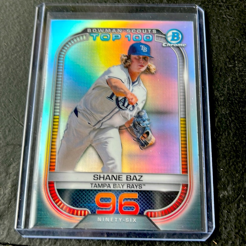 Bowman top 100 Shane Baz
